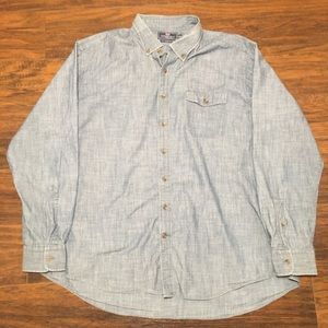 Vineyard Vines Long Sleeve Denim Shirt Sz XXL